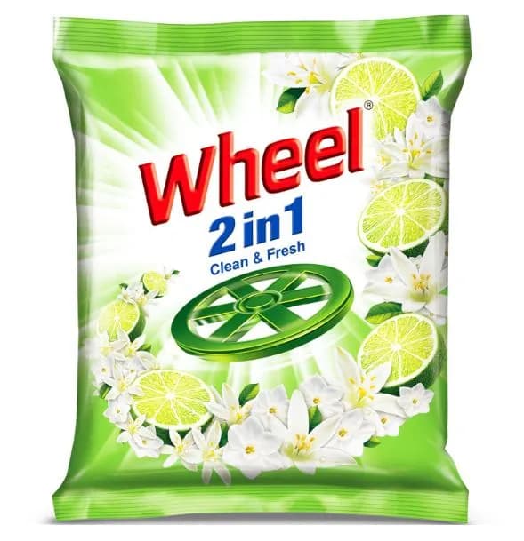 Wheel Two In One Detergent Powder 2kg