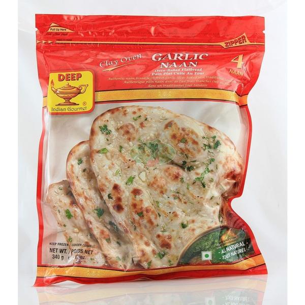 Deep Garlic Naan